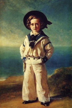  royalty Oil Painting - Albert Edward Prince of Wales royalty portrait Franz Xaver Winterhalter